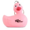 Porte-clés Canard "I Rub My Duckie" Rose -Animalière Décoration Magasin file 3767