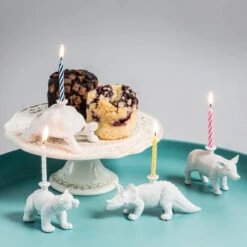 Bougeoir D'Anniversaire Dinosaure -Animalière Décoration Magasin file 3803