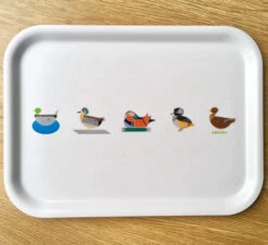 Plateau 5 Canards -Animalière Décoration Magasin file 3859