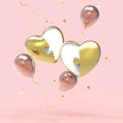 Pins Cœurs Puzzle -Animalière Décoration Magasin file 3865