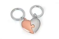 Porte Clés Cœur Couple -Animalière Décoration Magasin file 3975