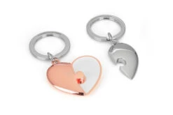 Porte Clés Cœur Couple -Animalière Décoration Magasin file 3976