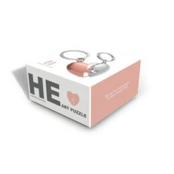 Porte Clés Cœur Couple -Animalière Décoration Magasin file 3979