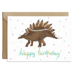 Lot De 6 Cartes D'Anniversaire Dinosaures 12 Lot De 6 Cartes D'Anniversaire Dinosaures -Animalière Décoration Magasin file 3988