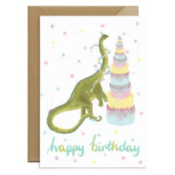 Lot De 6 Cartes D'Anniversaire Dinosaures 14 Lot De 6 Cartes D'Anniversaire Dinosaures -Animalière Décoration Magasin file 3990