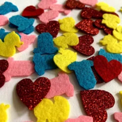 Confettis Baby Shower Canard -Animalière Décoration Magasin file 4009