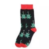Chaussettes Cannabis De Noël 2 Chaussettes Cannabis De Noël -Animalière Décoration Magasin file 4100