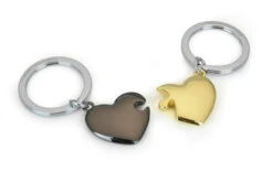 Porte Clés Couple De Cœurs -Animalière Décoration Magasin file 4157