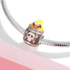 Charm Canard Pirate Pour Bracelet
