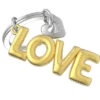 Porte Clés Love Ballon Gonflable Doré -Animalière Décoration Magasin file 4195