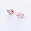 Boucles D’Oreilles Petit Poussin Rose -Animalière Décoration Magasin file 4214