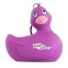 Porte-clés Canard “I Rub My Duckie” Violet