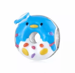 Charm Canard Donut Pour Bracelet