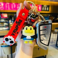 Porte Clés Canard Vampire -Animalière Décoration Magasin file 4822