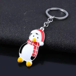 Porte Clés Pingouin De Noël -Animalière Décoration Magasin file 4860