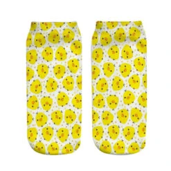 Socquettes Imprimées Poussin