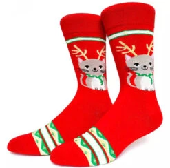 Chaussettes Chat De Noël
