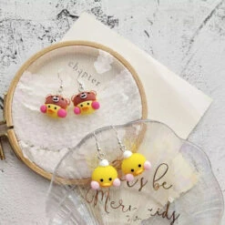 Boucles D'Oreilles Canard LaLaFanFan -Animalière Décoration Magasin file 4923