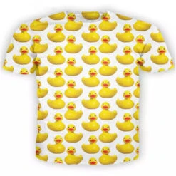 T-shirt Canard De Bain Jaune