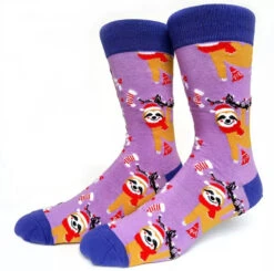 Chaussettes Paresseux De Noël
