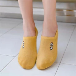 Socquettes Canard Brodé -Animalière Décoration Magasin file 4982