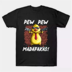 T-shirt Poussin Pew Pew