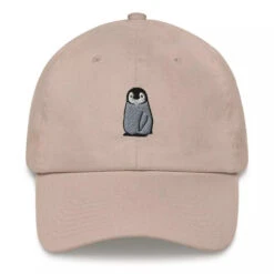 Casquette Pingouin Brodé -Animalière Décoration Magasin file 5124
