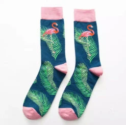 Chaussettes Flamant Tropical