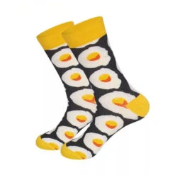 Chaussettes œuf Au Plat Orange -Animalière Décoration Magasin file 5168