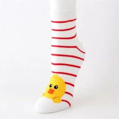 Chaussettes Rayées Canard