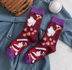 Chaussettes Canard Cartoon -Animalière Décoration Magasin file 5217