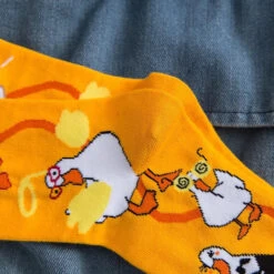 Chaussettes Canard Cartoon -Animalière Décoration Magasin file 5222