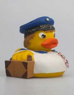 Canard Les Petits Chanteurs De Vienne Blanc -Animalière Décoration Magasin file 5682