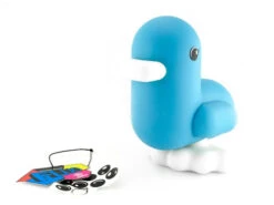 Tirelire Canard Bleu Fluo -Animalière Décoration Magasin file 587