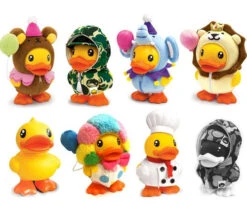 Canard Tirelire Père Noël Jaune -Animalière Décoration Magasin file 606