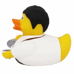 Canard Barista -Animalière Décoration Magasin file 628