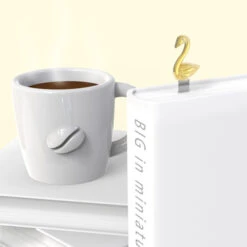 Marque Page Cygne Doré -Animalière Décoration Magasin file 756