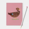 Carnet De Note Mme Canard Colvert -Animalière Décoration Magasin file 779
